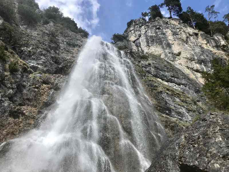 Dalfazer Wasserfall - der größte Wasserfall am Achensee