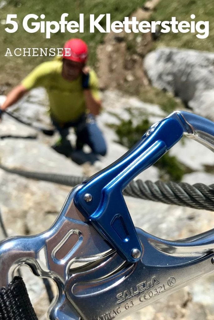 Sehr reizvoller Rofan Klettersteig - 5 Gipfel Klettersteig am Achensee