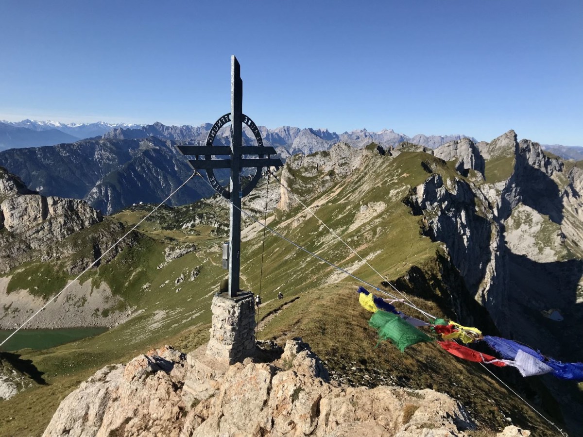 Rofanspitze Gipfel