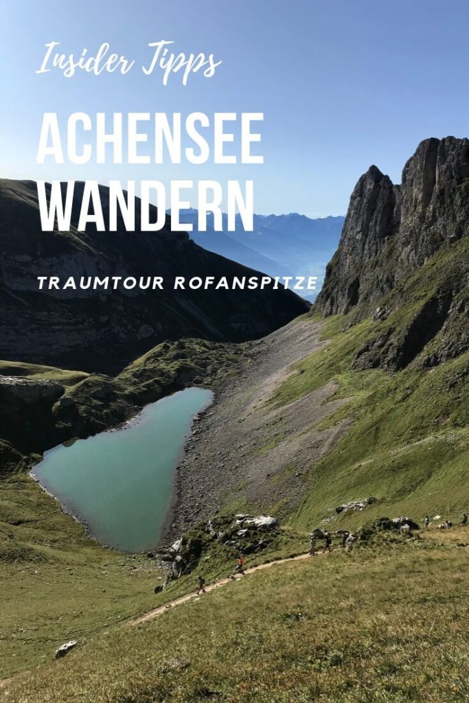 Rofanspitze wandern - gleich diesen Pin auf Pinterest merken!