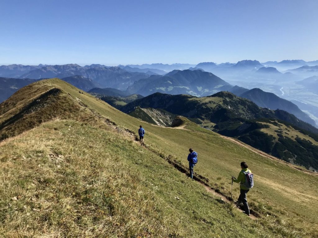 Rofanspitze wandern - das ist dein Ausblick am Gipfel!