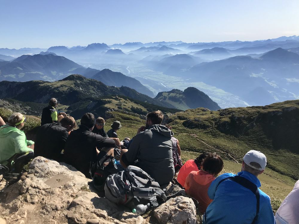 Rofanspitze wandern Panorama