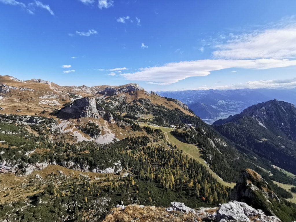 Blick über das Rofan - mit Haidachstellwand