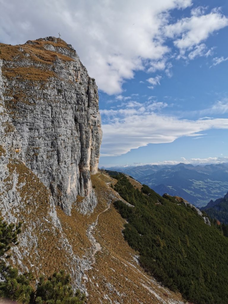 Rotspitze Rofan - krasse Felswand, einmalig schön!