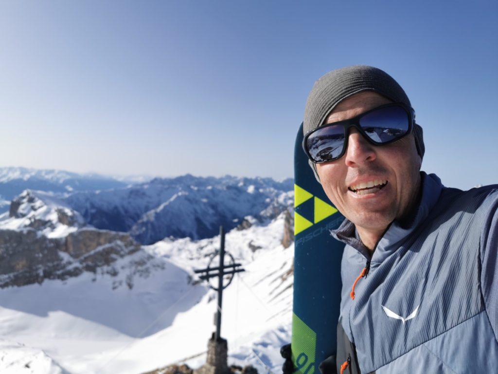 Skitour Rofan - auf der 2259 Meter hohen Rofanspitze