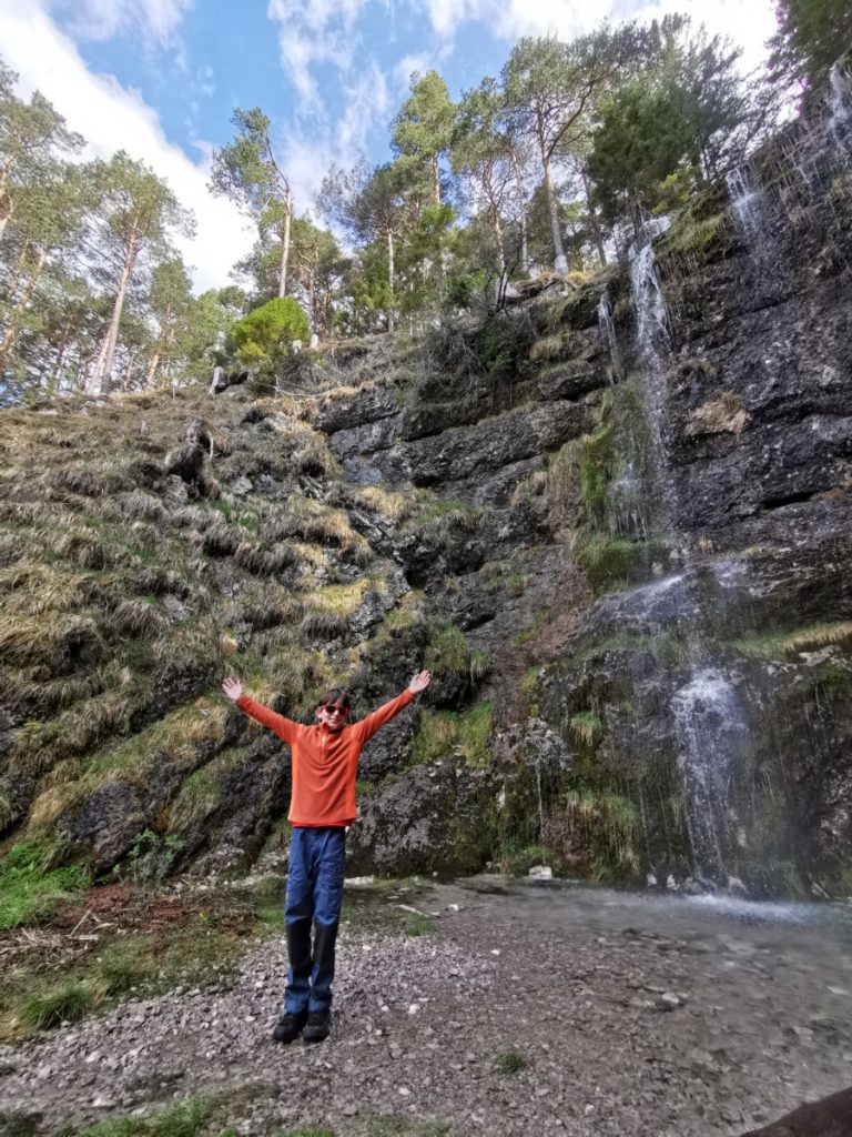 Der Buchauer Wasserfall im Rofan