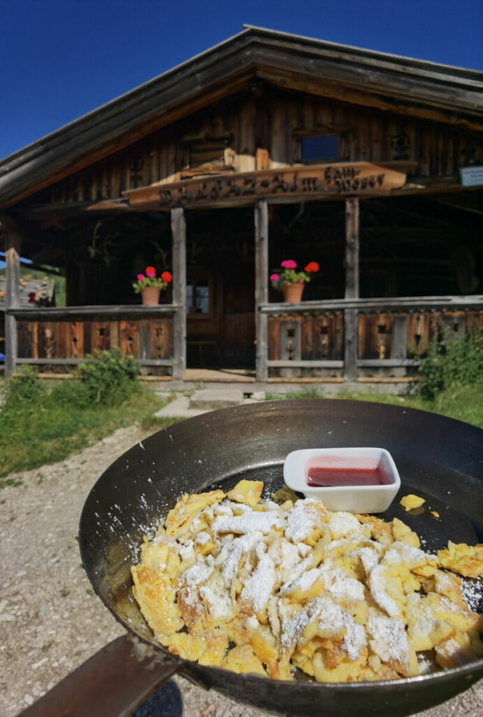 Der beliebte Dalfazalm Kaiserschmarrn