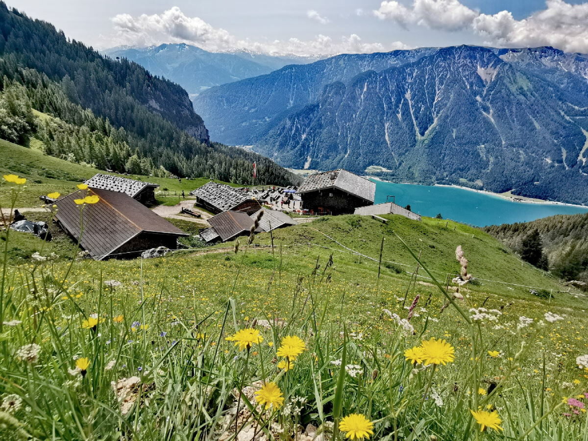 Rofanseilbahn wandern