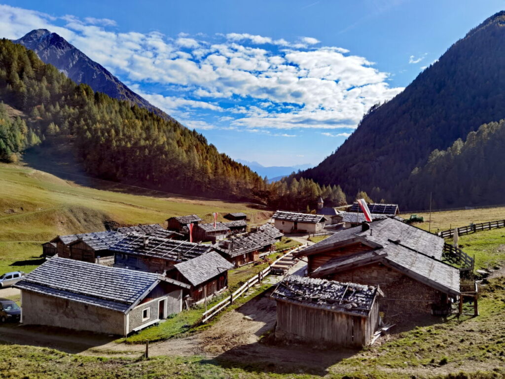 Geheimes Gebirge in Italien - die Pfunderer Berge mit der Fane Alm