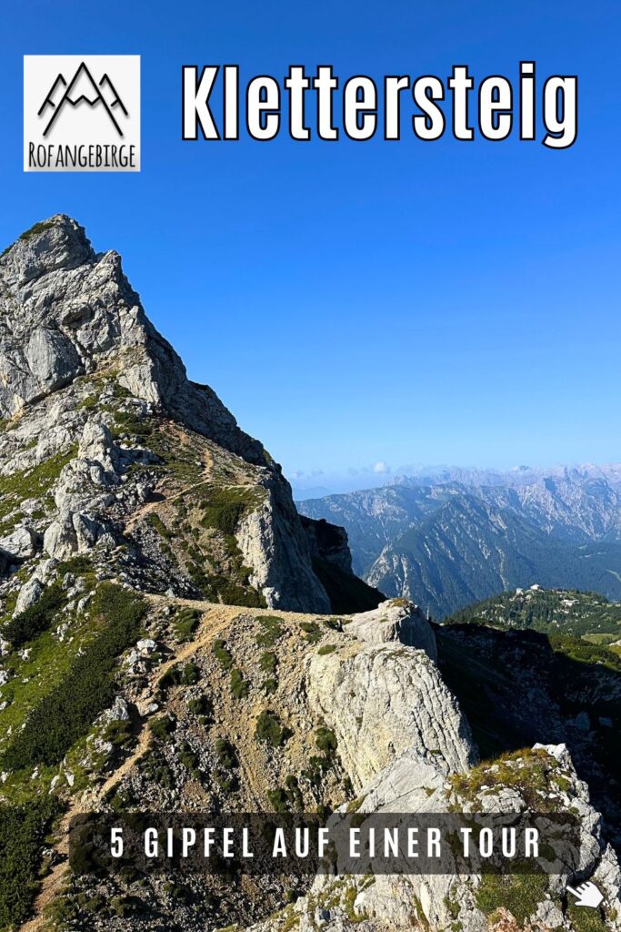 5 Gipfel Klettersteig Rofan