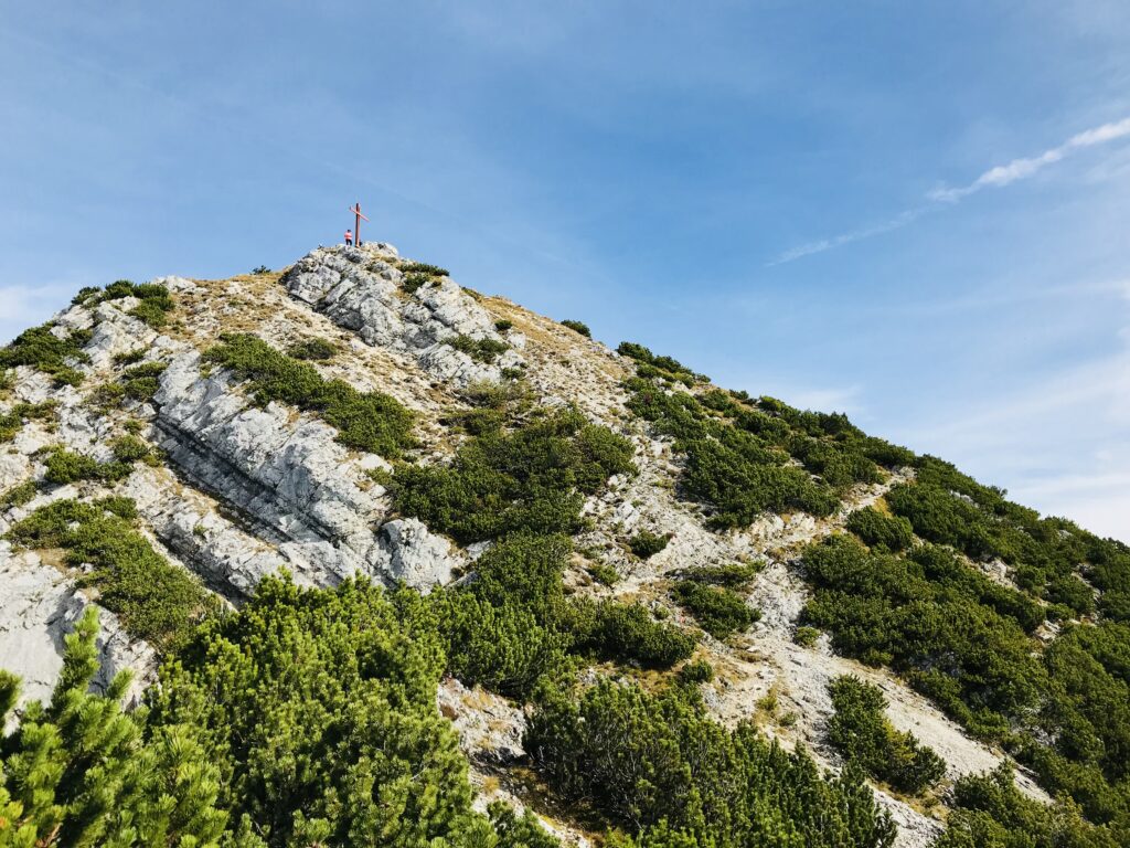 Der Ebner Joch Gipfel im Rofan
