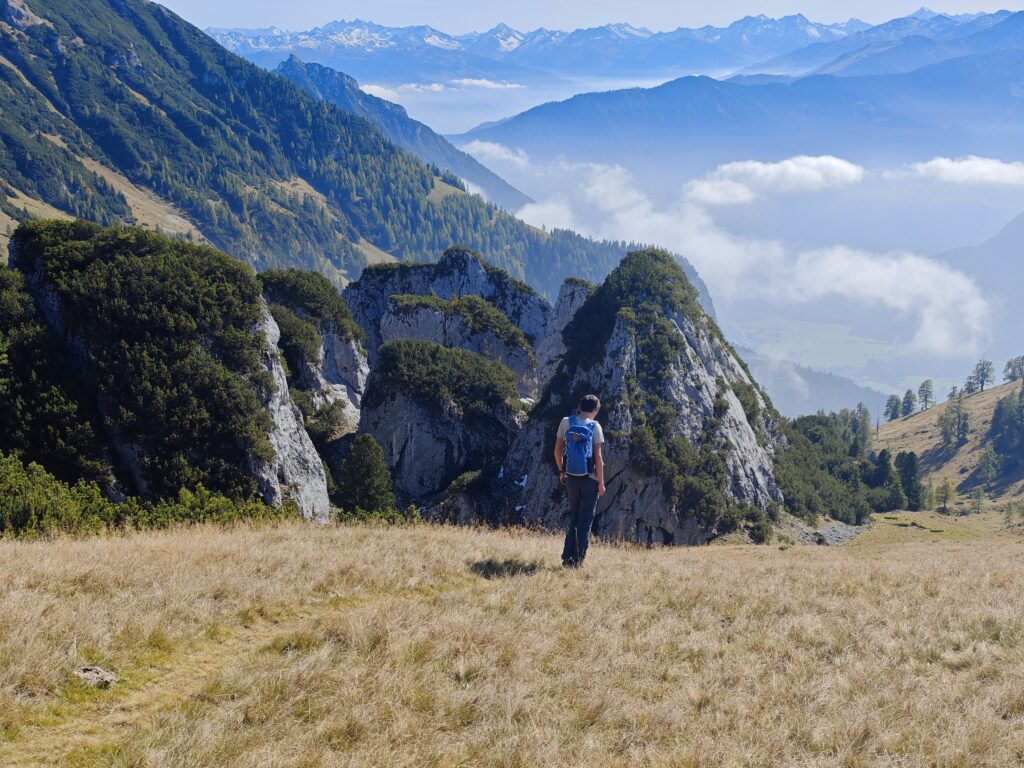 Klobenjochspitze Wanderung im Rofan